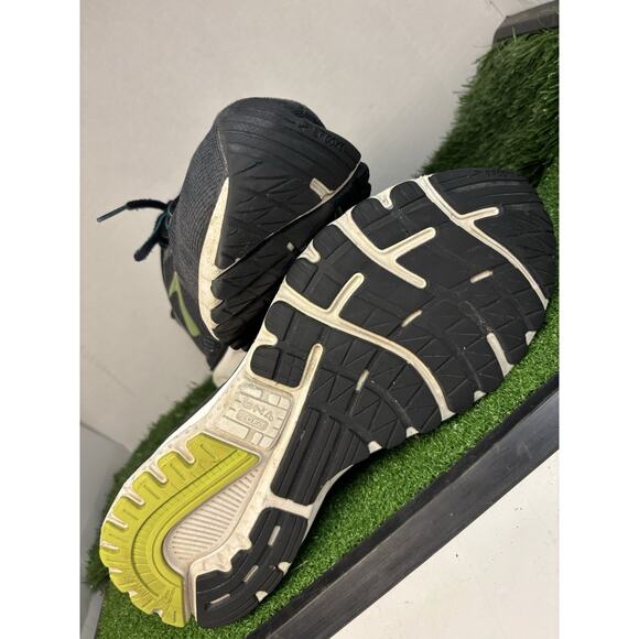 Brooks Adrenaline GTS 20 Mens Size 10.5 Black Athletic Running Shoes Sneakers - Picture 6 of 8